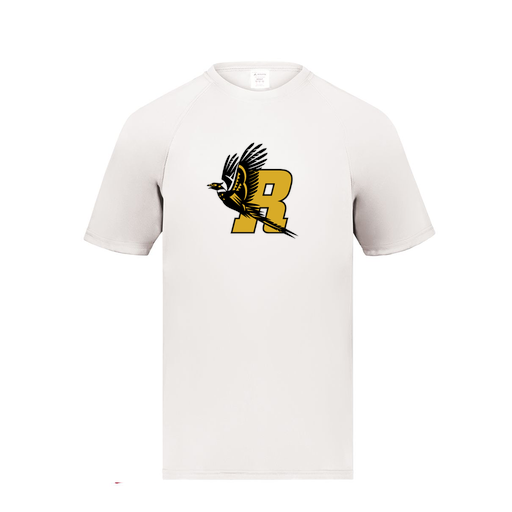 [2790.005.S-LOGO1] Men's Smooth Sport T-Shirt (Adult S, White, Logo 1)