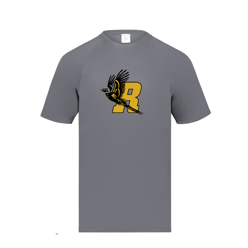 [2790.059.S-LOGO1] Men's Smooth Sport T-Shirt (Adult S, Gray, Logo 1)