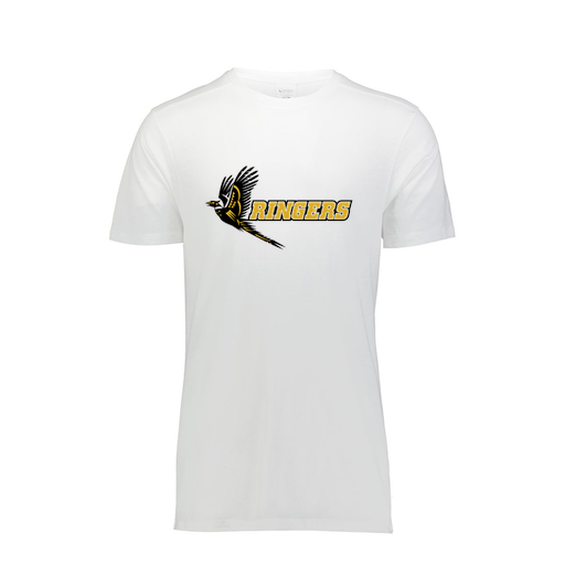 [FTSCUBWH-AS-LOGO2] Decker Men's Tri-Blend T-Shirt - Short Sleeve (Adult S, White, Logo 2)
