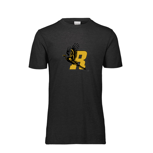 [FTSCUBBK-YS-LOGO1] Decker Youth Tri-Blend T-Shirt - Short Sleeve (Youth S, Black, Logo 1)