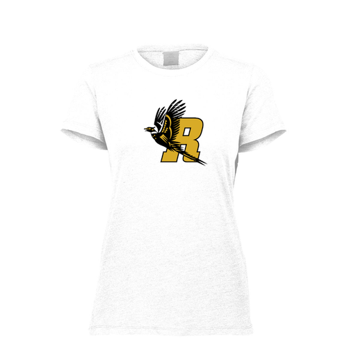 [FTSCUBWH-FAXS-LOGO1] Decker Women's Tri-Blend T-Shirt - Short Sleeve (Female Adult XS, White, Logo 1)