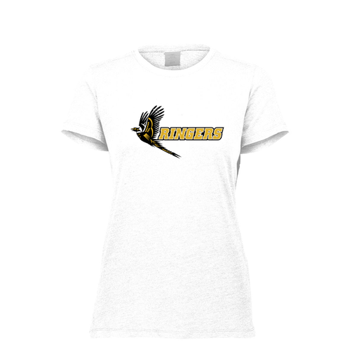 [FTSCUBWH-FAXS-LOGO2] Decker Women's Tri-Blend T-Shirt - Short Sleeve (Female Adult XS, White, Logo 2)