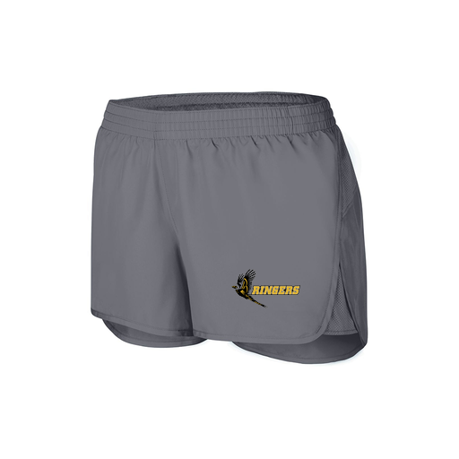 [2430.059.XS-LOGO2] Women's Performance Shorts (Female Adult XS, grey, Logo 2)
