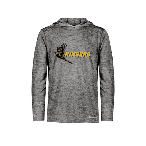 [FOLHCGBK-AS-LOGO2] Decker Men's Charge Hoodie (Adult S, Black, Logo 2)