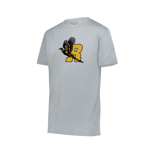 [222819.099.XXS-LOGO1] Youth Movement Dri Fit Shirt (Youth XXS, Silver, Logo 1)